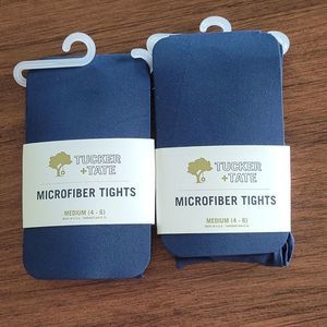Tucker + Tate Mocrofiber Tights size M ( 4-6)